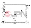 CHŁODNICA SILNIKA do Opla, 60C9029-JPN, JPN w ofercie sklepu e-autoparts.pl 