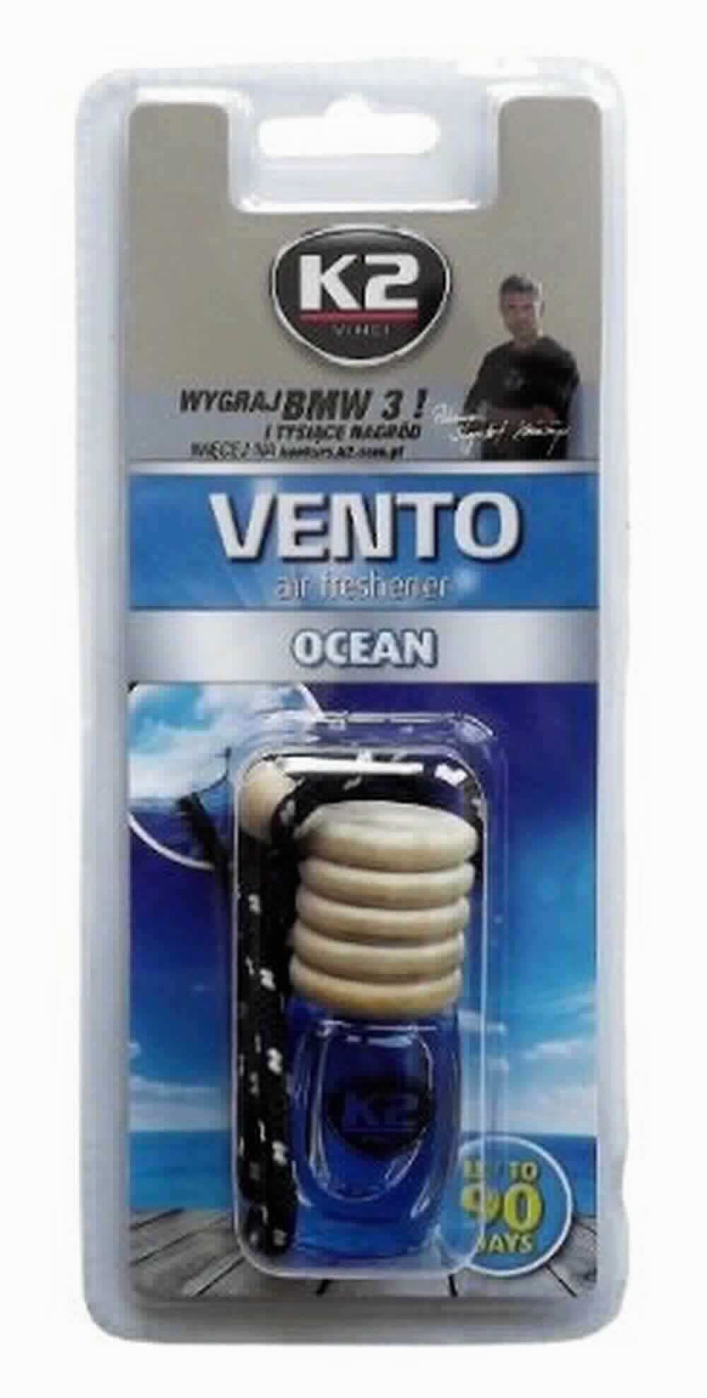 Vento Ocean 8ML K2 V454  Odświeżacz Powietrza W Butelce Vento Ocean 8ML K2 V454  K2