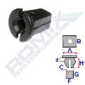 spinka tapicerska, 15502, ROMIX w ofercie sklepu e-autoparts.pl 