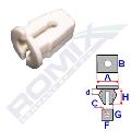 spinka tapicerska, 15504, ROMIX w ofercie sklepu e-autoparts.pl 