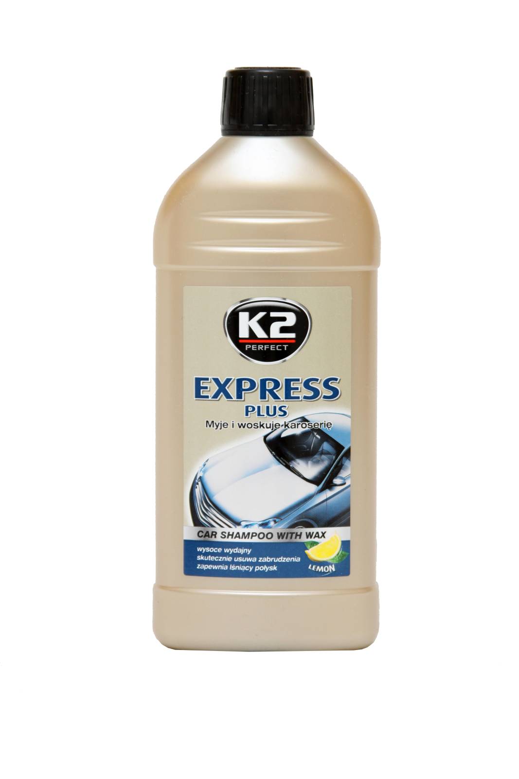 SZAMPON Z WOSKIEM CARNAUBRA EXPRESS PLUS 0,5L K2 500ML INTER-GLOBAL K140 INTER-GLOBAL