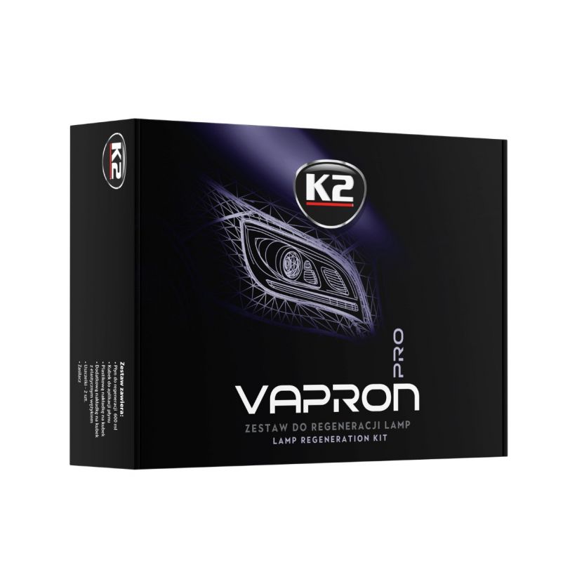 AKCESORIA CHEMIA ROZNE VAPRON ZESTAW DO REGENERACJI REFLEKTOROW PRO DETAILING 60G INT D7900 INTER-GLOBAL