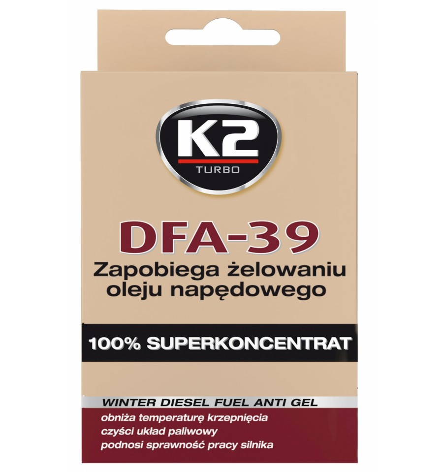 DODATEK DO DIESLA ZIMOWY ANTYZEL GO DFA-39 NA 50L K2 50ML INTER-GLOBAL T310 INTER-GLOBAL