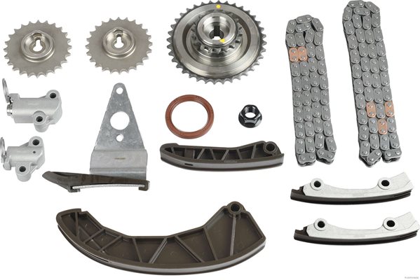 Zestaw łańcucha rozrządu do Hyundia, J1190509, HERTH+BUSS JAKOPARTS w ofercie sklepu e-autoparts.pl 