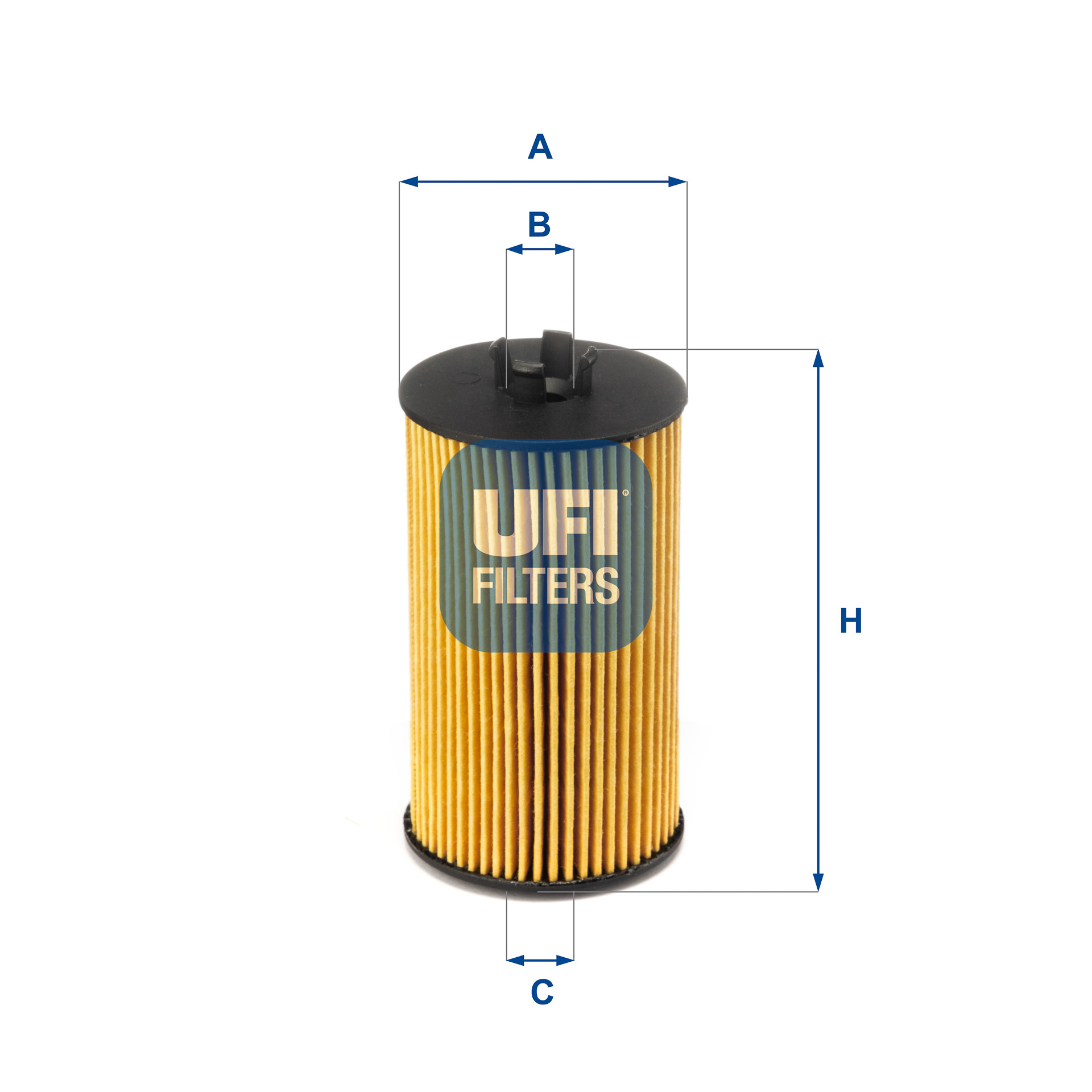 FILTR OLEJU FIAT CROMA II 1.8 12/05-, OPEL ASTRA H/CORSA D/VECTRA C 1.0-1.8 01/06- SZ 25.064.00 UFI