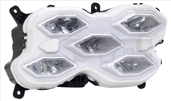 Lampa przeciwmgielna do VW, 19-15267-00-9, TYC EUROPE B.V. w ofercie sklepu e-autoparts.pl 