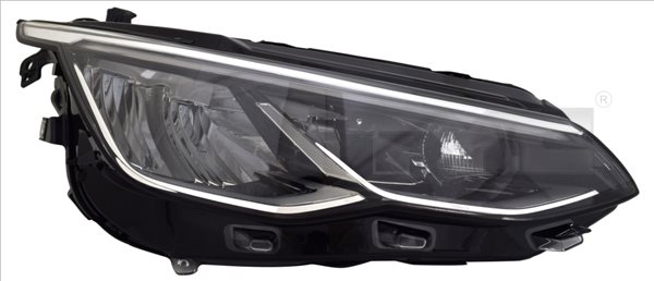 Reflektor świateł przednich do VW, 20-19136-06-2, TYC EUROPE B.V. w ofercie sklepu e-autoparts.pl 