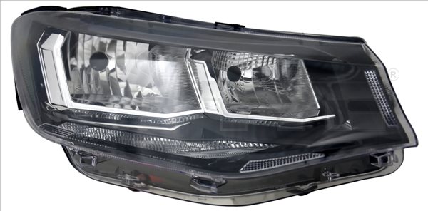 Reflektor świateł przednich do VW, 20-19210-05-2, TYC EUROPE B.V. w ofercie sklepu e-autoparts.pl 