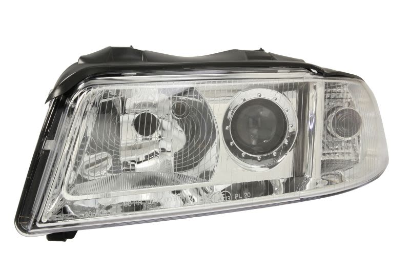 Reflektor do Audi, 20-0006-15-2, TYC EUROPE B.V. w ofercie sklepu e-autoparts.pl 