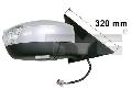 Lusterko zewnętrzne do Forda, 310-0124, TYC EUROPE B.V. w ofercie sklepu e-autoparts.pl 