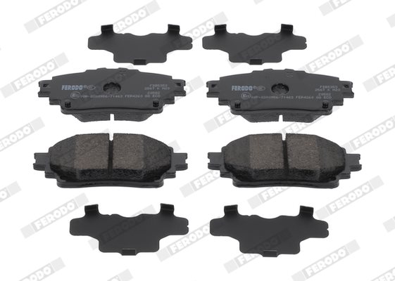 Klocki hamulcowe kpl. do Toyoty, FDB5353, FERODO w ofercie sklepu e-autoparts.pl 