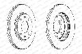 Tarcza hamulcowa, PREMIER Coat+ disc do Citroena, DDF214C, FERODO w ofercie sklepu e-autoparts.pl 