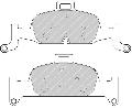 Klocki hamulcowe - komplet, PREMIER ECO FRICTION do Audi, FDB4616, FERODO w ofercie sklepu e-autoparts.pl 