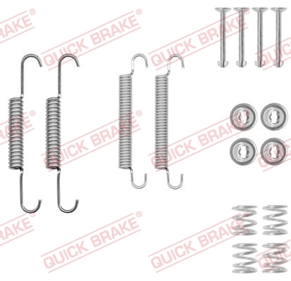 Zestaw akcesoriów, szczęki hamulcowe hamulca postojowego 105-0020 Quick Brake ApS