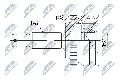 Zestaw przegubu, wał napędowy do Hyundia, NPZ-HY-517, NTY w ofercie sklepu e-autoparts.pl 