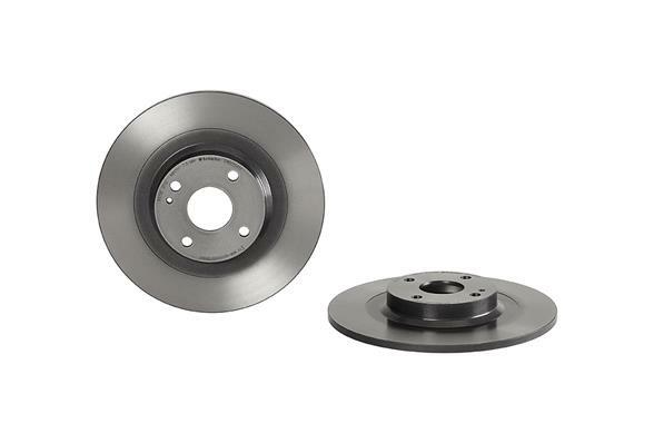 Tarcza hamulcowa, COATED DISC LINE 08.D224.11 BREMBO
