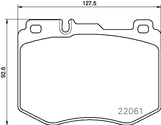 Klocki hamulcowe - komplet P 50 120 BREMBO