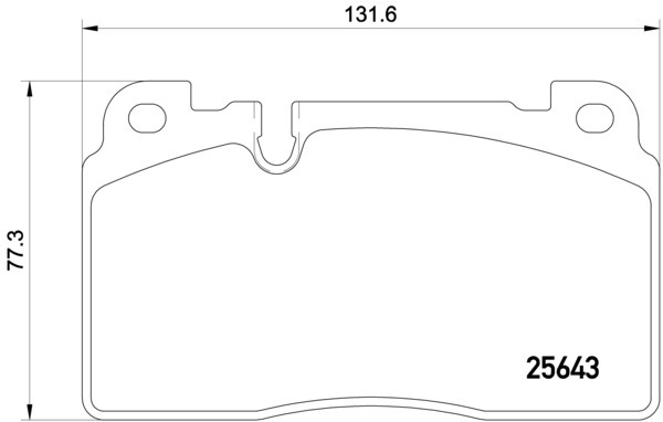 Klocki hamulcowe - komplet P 85 122 BREMBO