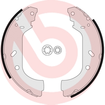 Zestaw szczęk hamulcowych S 23 517 BREMBO