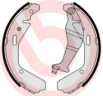 Zestaw szczęk hamulcowych S 79 502 BREMBO