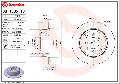 Tarcza hamulcowa do Alfy, 08.1365.10, BREMBO w ofercie sklepu e-autoparts.pl 