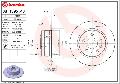 Tarcza hamulcowa do Mercedesa, 08.1395.40, BREMBO w ofercie sklepu e-autoparts.pl 