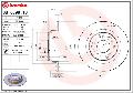 Tarcza hamulcowa do Hondy, 08.6898.10, BREMBO w ofercie sklepu e-autoparts.pl 