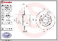 Tarcza hamulcowa08.9136.11, BREMBO w ofercie sklepu e-autoparts.pl 