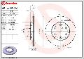Tarcza hamulcowa do Nissana, 09.5873.10, BREMBO w ofercie sklepu e-autoparts.pl 