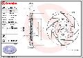 Tarcza hamulcowa, TWO-PIECE FLOATING DISCS LINE , 09.7888.43, BREMBO w ofercie sklepu e-autoparts.pl 