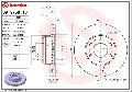 Tarcza hamulcowa do Iveco, 09.9758.10, BREMBO w ofercie sklepu e-autoparts.pl 