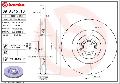 Tarcza hamulcowa, COATED DISC LINE09.A815.11, BREMBO w ofercie sklepu e-autoparts.pl 
