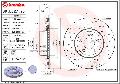 Tarcza hamulcowa, CO-CAST DISCS LINE09.D527.23, BREMBO w ofercie sklepu e-autoparts.pl 
