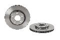 Tarcza hamulcowa, COATED DISC LINE do Doogea, 09.A637.11, BREMBO w ofercie sklepu e-autoparts.pl 