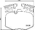 Klocki hamulcowe - komplet do BMW, P 06 099, BREMBO w ofercie sklepu e-autoparts.pl 
