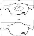 Klocki hamulcowe - komplet do Forda, P 24 061, BREMBO w ofercie sklepu e-autoparts.pl 