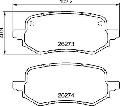 Klocki hamulcowe - komplet do Forda, P 24 237, BREMBO w ofercie sklepu e-autoparts.pl 