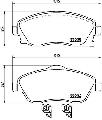 Klocki hamulcowe - kompletP 59 036, BREMBO w ofercie sklepu e-autoparts.pl 