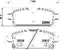 Klocki hamulcowe - komplet do Opla, P 59 080, BREMBO w ofercie sklepu e-autoparts.pl 