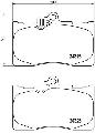 Klocki hamulcowe - komplet do Lexusa, P 83 072, BREMBO w ofercie sklepu e-autoparts.pl 