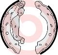 Zestaw szczęk hamulcowych , S 50 504, BREMBO w ofercie sklepu e-autoparts.pl 