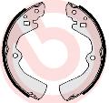 Zestaw szczęk hamulcowych do Nissana, S 56 516, BREMBO w ofercie sklepu e-autoparts.pl 