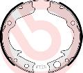Szczęki hamulcowe, hamulec postojowyS 78 508, BREMBO w ofercie sklepu e-autoparts.pl 