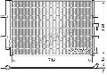 Chłodnica klimatyzacji - skraplacz do Forda, DCN10036, DENSO w ofercie sklepu e-autoparts.pl 