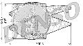 Wentylator, chłodzenie silnikaDER01021, DENSO w ofercie sklepu e-autoparts.pl 