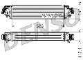 Chłodnica powietrza doładowującego do Alfy, DIT01002, DENSO w ofercie sklepu e-autoparts.pl 