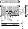 Wymiennik ciepła, ogrzewanie wnętrza do Audi, DRR02004, DENSO w ofercie sklepu e-autoparts.pl 
