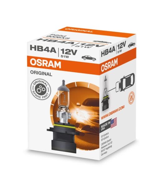 Żarówka, ORIGINAL do Jeepa, 9006XS, OSRAM w ofercie sklepu e-autoparts.pl 