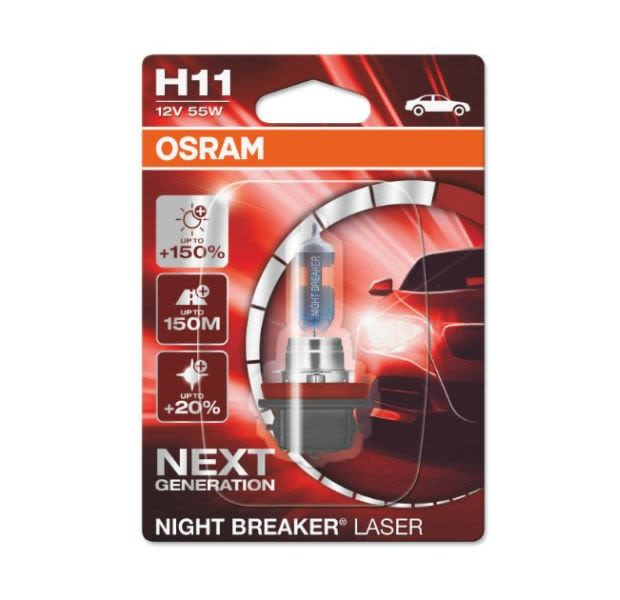 Żarówka, NIGHT BREAKER® LASER do Renault, 64211NL-01B, OSRAM w ofercie sklepu e-autoparts.pl 