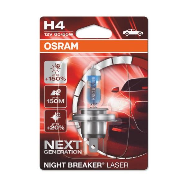 Żarówka, NIGHT BREAKER® LASER do Suzuki, 64193NL-01B, OSRAM w ofercie sklepu e-autoparts.pl 